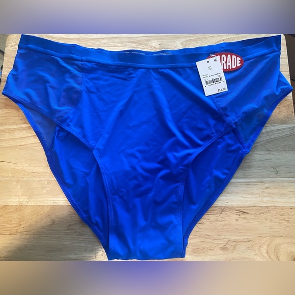 Blue High-Cut Panties Intimates - Picture 5 of 5